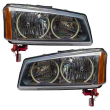 Load image into Gallery viewer, ORACLE Lighting Headlights Oracle Lighting 03-06 Chevrolet Silverado Pre-Assembled LED Halo Headlights -UV/Purple