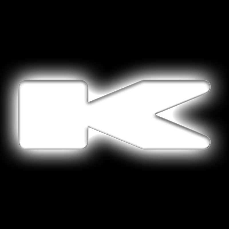 ORACLE Lighting Light Accessories and Wiring ORACLE Lighting Universal Illuminated LED Letter Badges - Matte Wht Surface Finish - K SEE WARRANTY