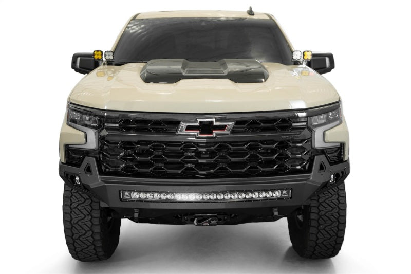 Addictive Desert Designs Bumpers - Steel Addictive Desert Designs 2022+ Chevy Silverado 1500 ZR2 Stealth Fighter Front Bumper