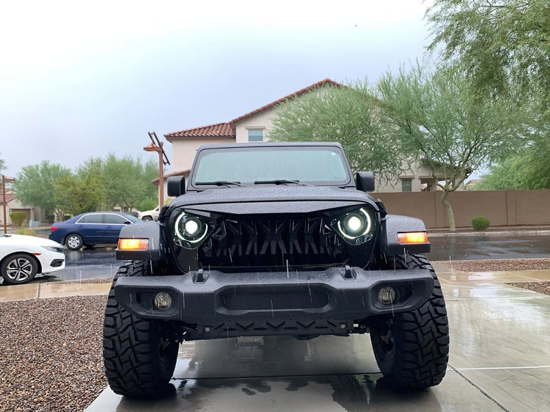 ORACLE Lighting Headlights Oracle Jeep JL/Gladiator JT Oculus Bi-LED Projector Headlights - Amber/White Switchback SEE WARRANTY