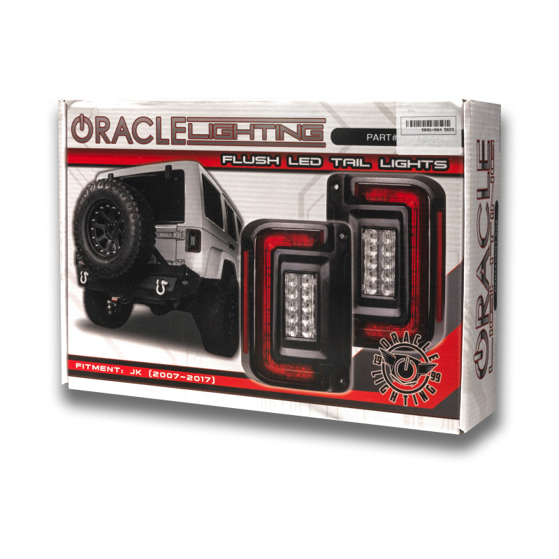 ORACLE Lighting Light Mounts Oracle Lighting Jeep Wrangler JK Flush Mount LED Tail Lights
