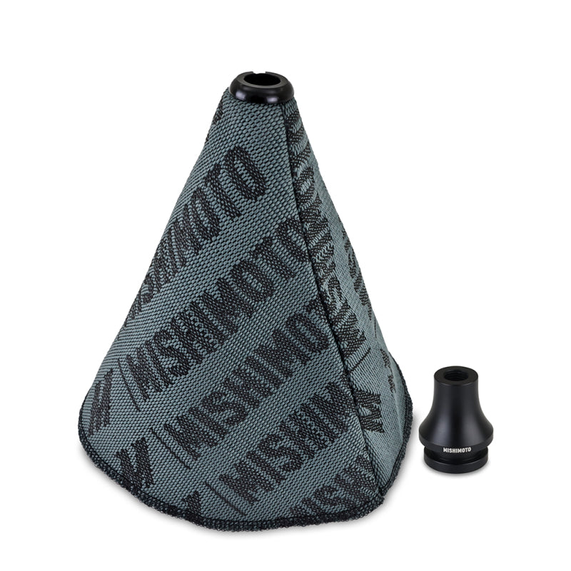 Mishimoto Shift Knobs Mishimoto Shift Boot Cover + Retainer/Adapter Bundle M12x1.25 Black