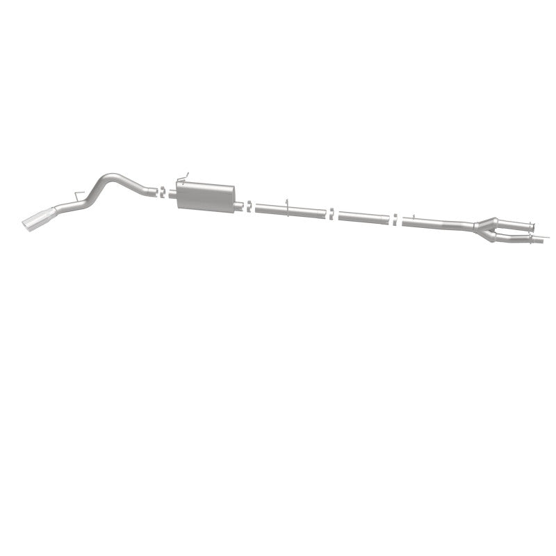 Magnaflow Catback MagnaFlow Sys C/B 11-15 Ford Super Duty F250 6.2L EC CC, SS 3.5in Single Rear Pass Side Ext 5in Tip