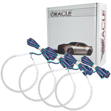 Load image into Gallery viewer, ORACLE Lighting Headlights Oracle GMC Sierra 07-13 Halo Kit (Round Ring Design) - ColorSHIFT w/o Controller SEE WARRANTY