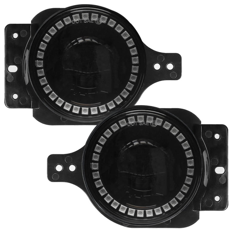 ORACLE Lighting Fog Lights Oracle Jeep Wrangler JL/JT Sport High Performance W LED Fog Lights - ColorSHIFT w/o Controller