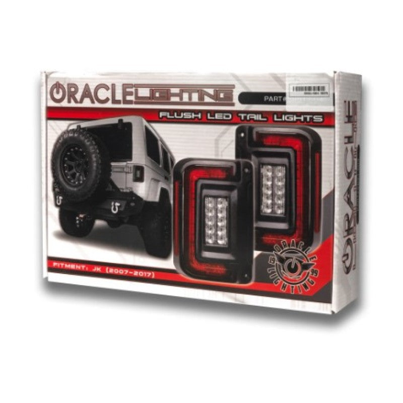 ORACLE Lighting Light Mounts Oracle Lighting Jeep Wrangler JK Flush Mount LED Tail Lights