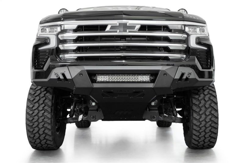 Addictive Desert Designs Bumpers - Steel ADD 2022+ Chevrolet Silverado 1500 Black Label Front Bumper
