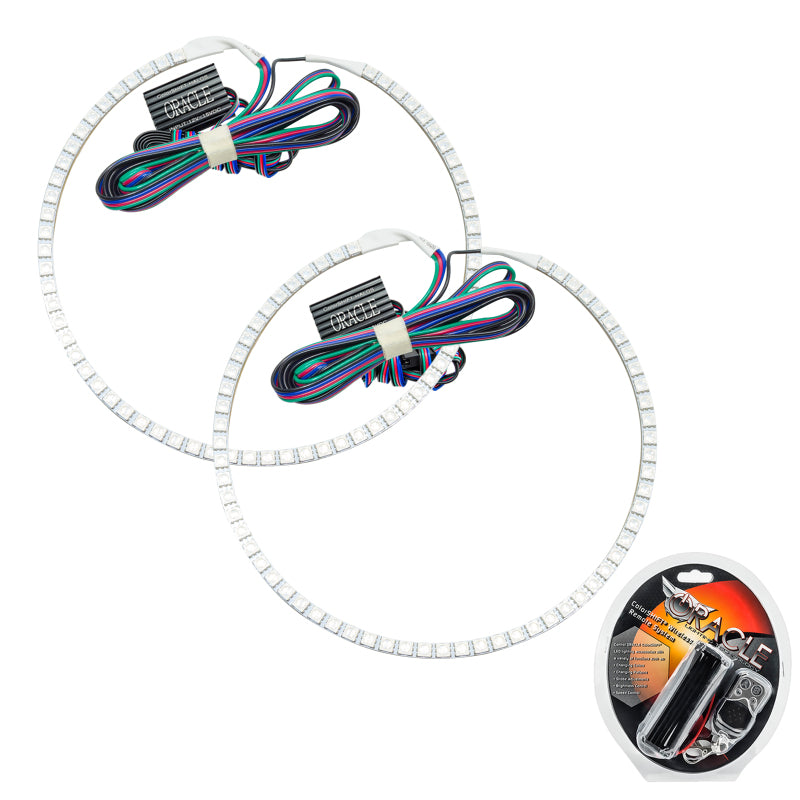 ORACLE Lighting Headlights Oracle Toyota Tacoma 12-15 Halo Kit - ColorSHIFT SEE WARRANTY