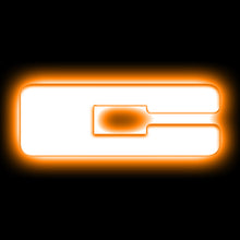 Load image into Gallery viewer, ORACLE Lighting Light Accessories and Wiring ORACLE Lighting Universal Illuminated LED Letter Badges - Matte Wht Surface Finish - C SEE WARRANTY