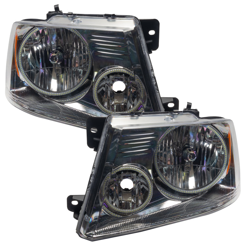 ORACLE Lighting Headlights Oracle 05-08 Ford F-150 SMD HL - ColorSHIFT w/ Simple Controller SEE WARRANTY