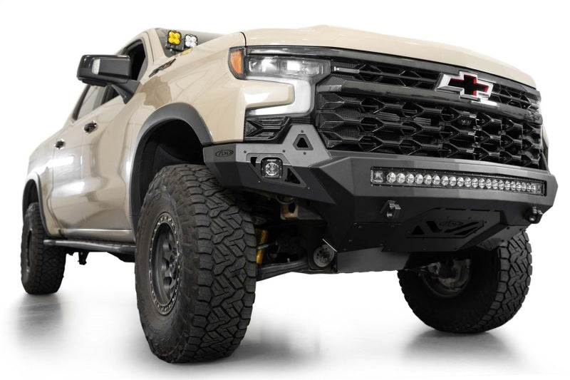 Addictive Desert Designs Bumpers - Steel Addictive Desert Designs 2022+ Chevy Silverado 1500 ZR2 Stealth Fighter Front Bumper