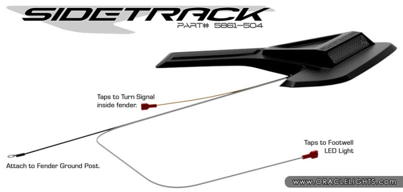 ORACLE Lighting Light Strip LED Oracle Sidetrack LED System For Jeep Wrangler JL/ Gladiator JT SEE WARRANTY
