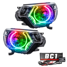 Load image into Gallery viewer, ORACLE Lighting Headlights Oracle 12-15 Toyota Tacoma SMD HL - ColorSHIFT w/ BC1 Controller