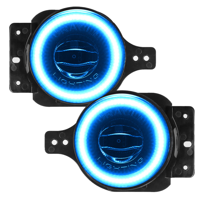 ORACLE Lighting Fog Lights Oracle Jeep Wrangler JL/JT Sport High Performance W LED Fog Lights - ColorSHIFT w/o Controller
