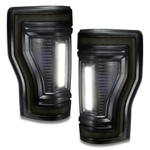 Load image into Gallery viewer, ORACLE Lighting Tail Lights Oracle Lighting 17-22 Ford F-250/350 (Black Series) Flush Mount LED Tail Lights SEE WARRANTY