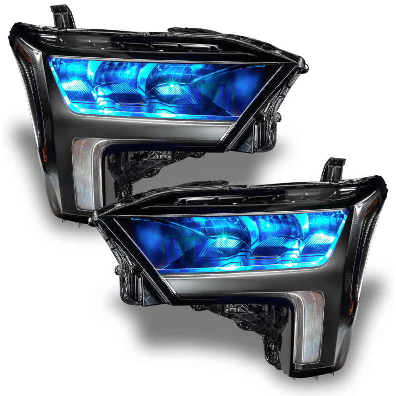 ORACLE Lighting Headlights Oracle 2022+ Toyota Tundra ColorSHIFT RGB Demon Eye Headlight Upgrade Kit
