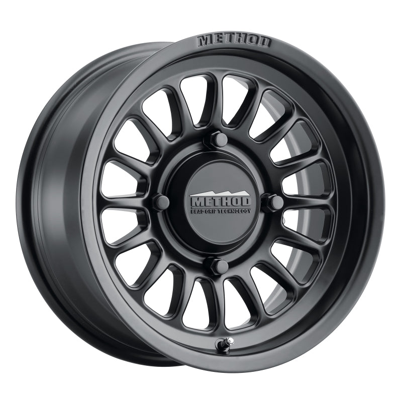 Method Wheels Wheels - Cast Method MR411 Bead Grip 15x7 / 4+3/13mm Offset / 4x156 / 132mm CB Matte Black Wheel