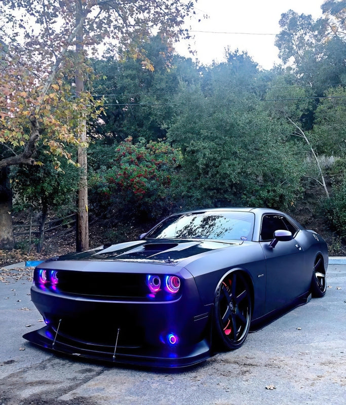 ORACLE Lighting Fog Lights Oracle 0814 Dodge Challenger Dynamic Surface Mount Headlight/Fog Light Halo Kit COMBO  SEE WARRANTY