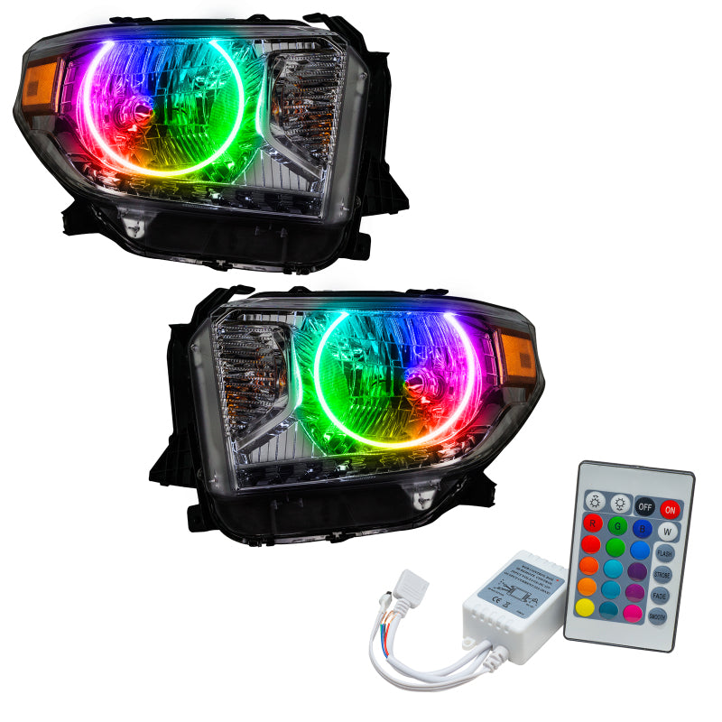 ORACLE Lighting Headlights Oracle 14-17 Toyota Tundra SMD HL - ColorSHIFT w/ Simple Controller SEE WARRANTY