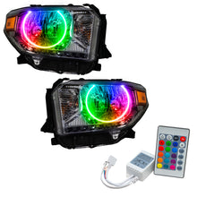 Load image into Gallery viewer, ORACLE Lighting Headlights Oracle 14-17 Toyota Tundra SMD HL - ColorSHIFT w/ Simple Controller SEE WARRANTY