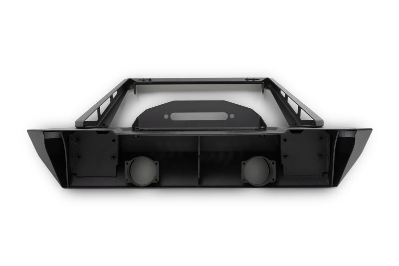 DV8 Offroad Bumpers - Steel DV8 Offroad 07-23 Jeep Wrangler/Gladiator JT/JK/JL FS-25 Stubby Front Bumper w/Plated Bull Bar
