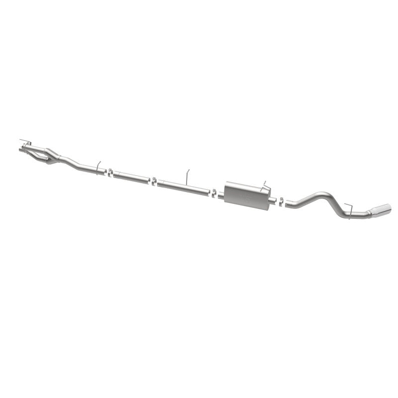Magnaflow Catback MagnaFlow Sys C/B 11-15 Ford Super Duty F250 6.2L EC CC, SS 3.5in Single Rear Pass Side Ext 5in Tip