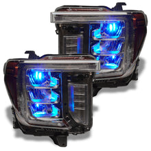 Load image into Gallery viewer, ORACLE Lighting Headlights Oracle 19-21 Silverado/Sierra 1500 RGB Demon Eye Headlight Kit - w/o Controller SEE WARRANTY