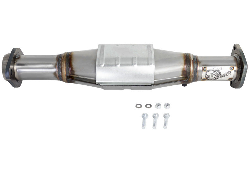aFe Catalytic Converter Direct Fit aFe Power Direct Fit Catalytic Converter Replacements Rear 00-03 Jeep Wrangler (TJ) I6-4.0L
