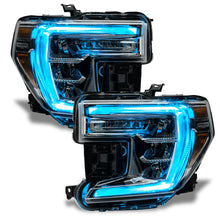 Load image into Gallery viewer, ORACLE Lighting Headlights Oracle 19-21 GMC Sierra 1500 RGB+W Headlight DRL Upgrade Kit - ColorSHIFT w/o Cntrl SEE WARRANTY