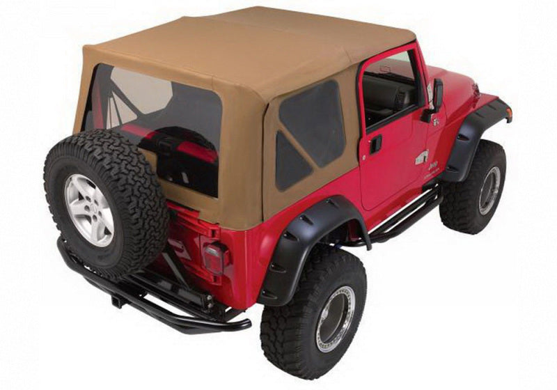 Rampage Soft Tops Rampage 1997-2006 Jeep Wrangler(TJ) Complete Top - Spice Denim