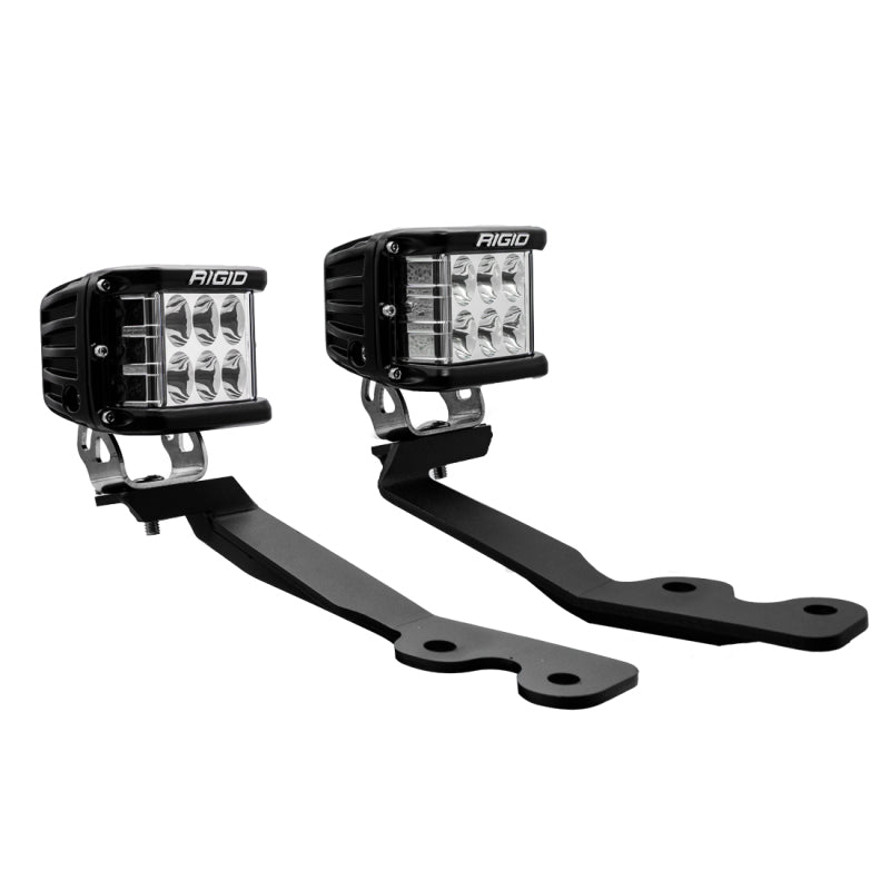 Rigid Industries Light Bars & Cubes Rigid Industries 2022+ Toyota Tundra A-Pillar Lighting Kit (Fits 360-Series, D-SS Series)