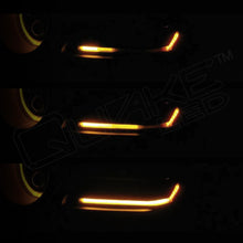Load image into Gallery viewer, Quake LED Turn Signal Light Jeep 95 X 425 Inch Retro Fit Slim Chop Kit DRL with Sequential Switchback - QTE992