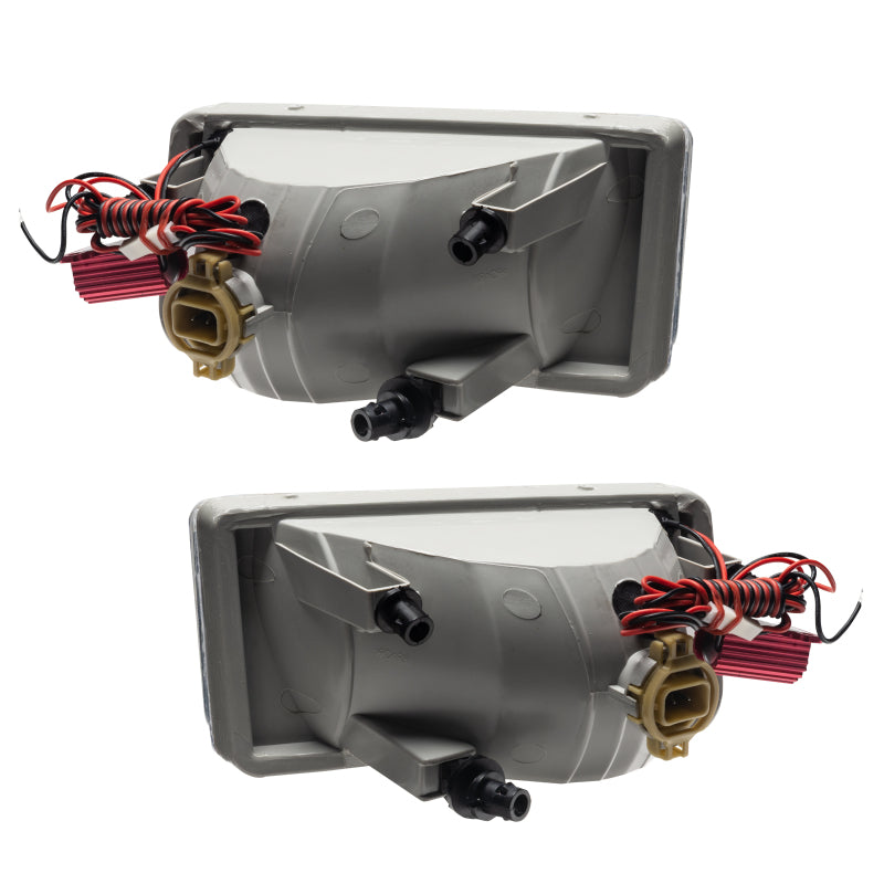 ORACLE Lighting Fog Lights Oracle 07-15 Chevrolet Silverado SMD FL - Square Style - White SEE WARRANTY