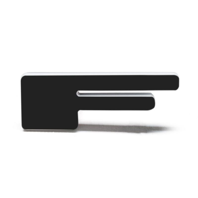 ORACLE Lighting Light Accessories and Wiring ORACLE Lighting Universal Illuminated LED Letter Badges - Matte Blk Surface Finish - F SEE WARRANTY