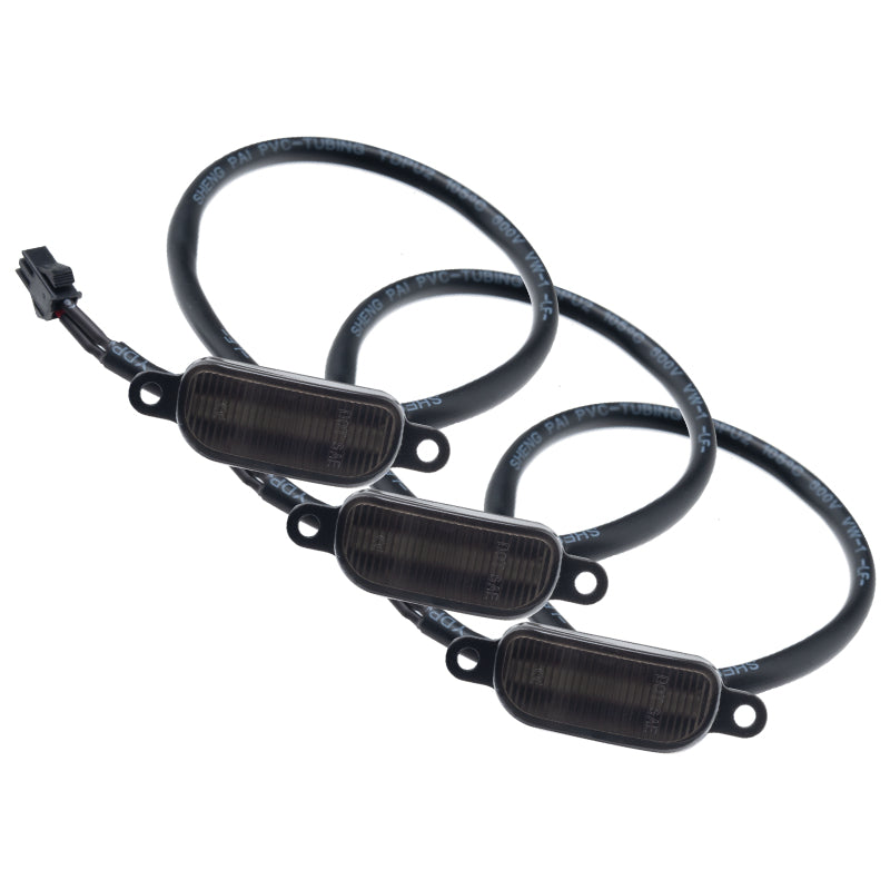 ORACLE Lighting Light Strip LED Oracle Universal Pre-Runner Style LED Grill Light Kit (New Style) - Amber w/Tinted Lens SEE WARRANTY