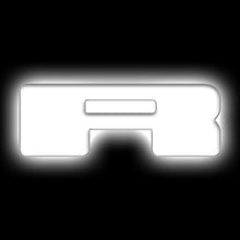 Load image into Gallery viewer, ORACLE Lighting Light Accessories and Wiring ORACLE Lighting Universal Illuminated LED Letter Badges - Matte Wht Surface Finish - R SEE WARRANTY