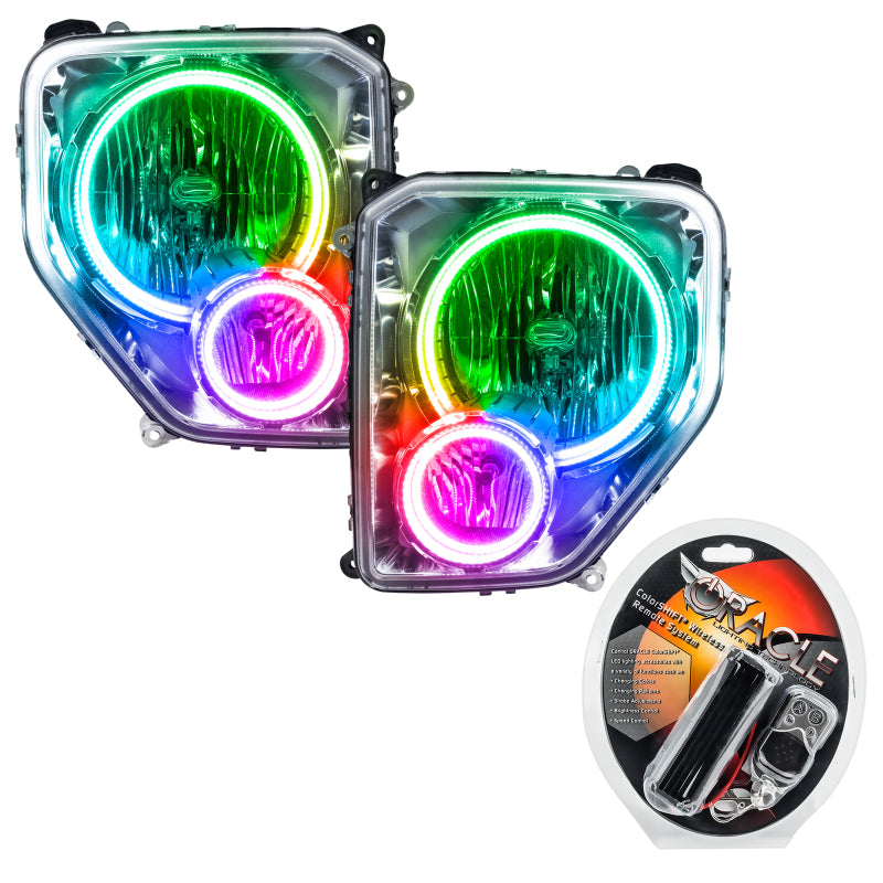 ORACLE Lighting Headlights Oracle 08-12 Jeep Liberty SMD HL - ColorSHIFT SEE WARRANTY