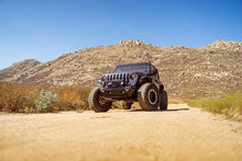 Load image into Gallery viewer, DV8 Offroad Bumpers - Steel DV8 Offroad 07-23 Jeep Wrangler/Gladiator JT/JK/JL FS-25 Stubby Front Bumper w/Plated Bull Bar