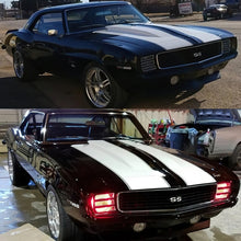 Load image into Gallery viewer, ORACLE Lighting Headlights Oracle Pre-Installed Lights 7 IN. Sealed Beam - Red Halo SEE WARRANTY