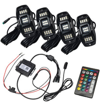 Load image into Gallery viewer, ORACLE Lighting Light Bars &amp; Cubes Oracle Underbody  RGB+W Wheel Well Rock Light Kit - 4 PCS - ColorSHIFT SEE WARRANTY
