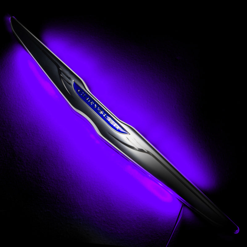 ORACLE Lighting Light Accessories and Wiring Oracle Chrysler Illuminated LED Sleek Wing - UV/Purple SEE WARRANTY