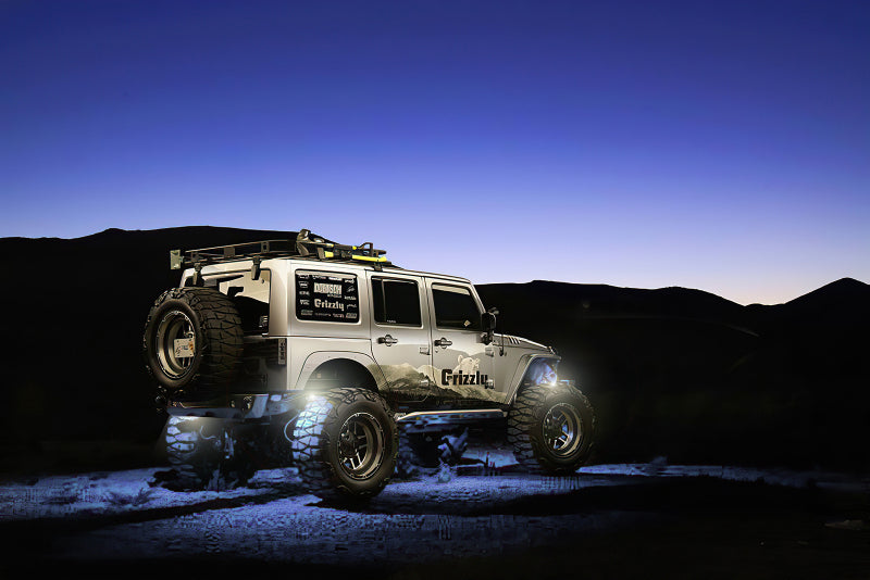 ORACLE Lighting Light Strip LED Oracle Underbody Wheel Well Rock Light Kit - White (4PCS) - 5000K SEE WARRANTY