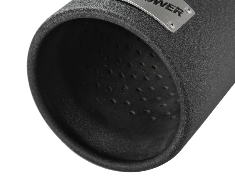 aFe Catback aFe MACHForce XP Exhausts Tips SS-304 EXH Tip 3in x 4Out x 12L Bolt-On (blk)