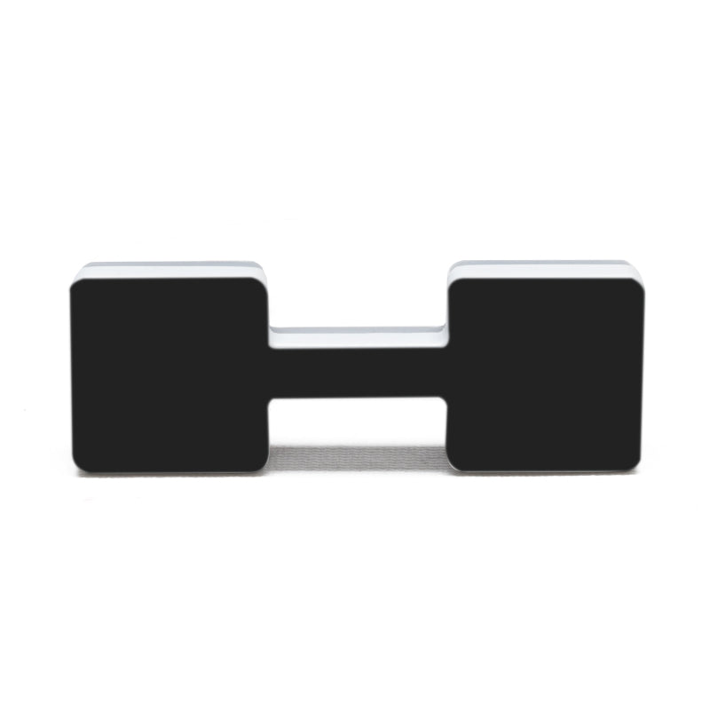 ORACLE Lighting Light Accessories and Wiring ORACLE Lighting Universal Illuminated LED Letter Badges - Matte Blk Surface Finish - H SEE WARRANTY