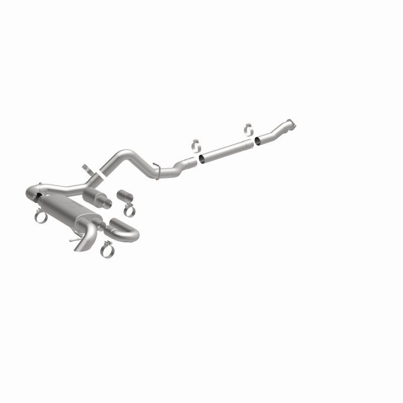 Magnaflow Catback MagnaFlow 2021 Ford Bronco Overland Series Cat-Back Exhaust w/ Single Straight Driver Exit- No Tip