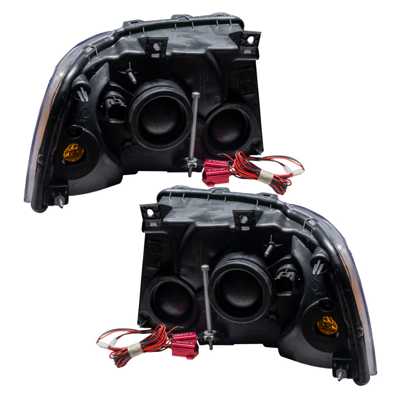 ORACLE Lighting Headlights Oracle 03-06 Ford Expedition SMD HL - Black - ColorSHIFT w/ 2.0 Controller SEE WARRANTY