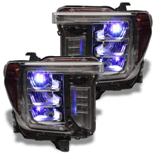 Load image into Gallery viewer, ORACLE Lighting Headlights Oracle 19-21 Silverado/Sierra 1500 RGB Demon Eye Headlight Kit - w/o Controller SEE WARRANTY