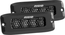 Load image into Gallery viewer, Rigid Industries Light Bars &amp; Cubes Rigid Industries SR-Q Series PRO Midnight Edition - Spot - Diffused - Pair