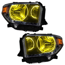 Load image into Gallery viewer, ORACLE Lighting Headlights Oracle 14-17 Toyota Tundra SMD HL - Dual Halo Kit - ColorSHIFT w/ BC1 Controller