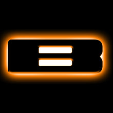 Load image into Gallery viewer, ORACLE Lighting Light Accessories and Wiring ORACLE Lighting Universal Illuminated LED Letter Badges - Matte Blk Surface Finish - B SEE WARRANTY